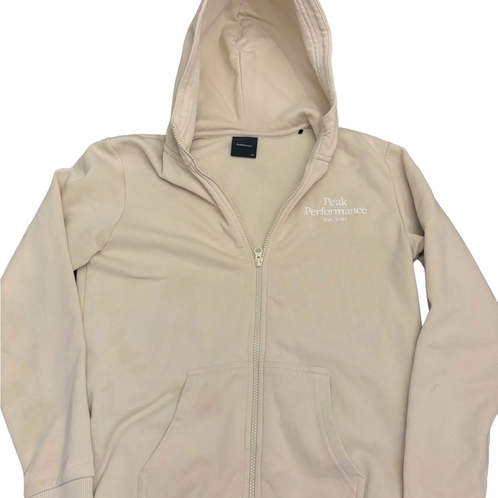 Peak Performance Cream Hoodie